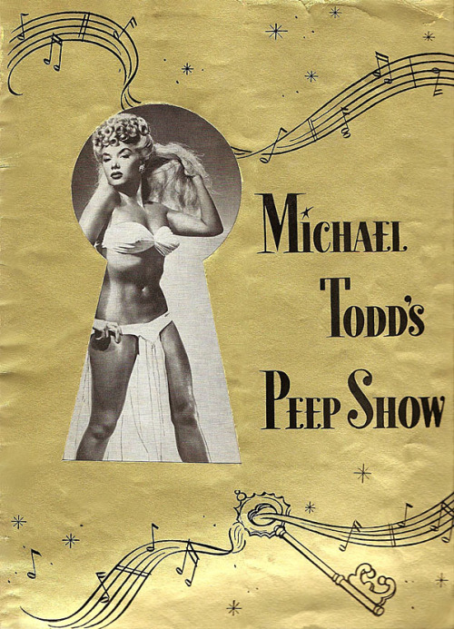 Lilly Christine appears on the cover of a Souvenir Program for Michael Todd’s Broadway musical: ‘PEEP SHOW’.. This hit 1950 production ran for 278 performances; and made “The Cat Girl” an international sensation..