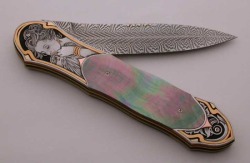 toothpastetittz:  no-hart-and-sole: Art Nouveau knife       