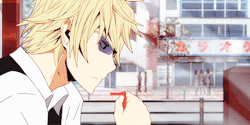 dressrosas:Shizuo: Just before I delivered the fifth punch, ‘By