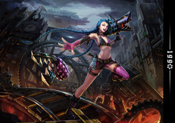 league-of-legends-sexy-girls:  Jinx