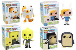 comicsalliance:  More ‘Adventure Time’ Pop Vinyl Figures