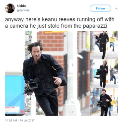 lolsomeone-actually:  llamasgotoheaven: thenatsdorf: Keanu Thieves