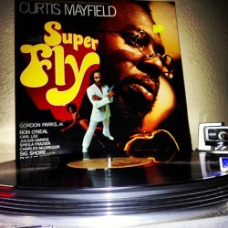 vinylpsyched:  Superfly #vinyl #funk #soul #love #vintagevinyl