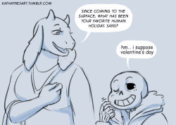 kathaynesart:  I think Sans would absolutely love all the punny