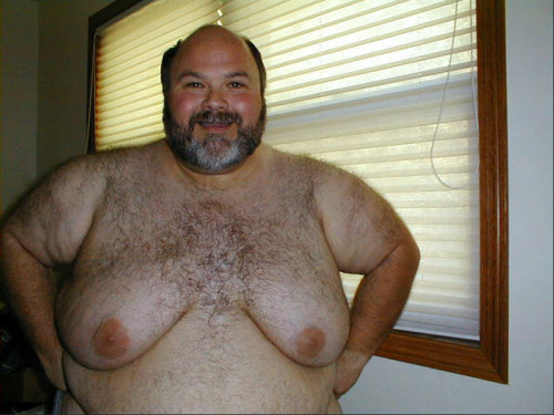 lovechubbymen:  Lovely   With tits like those I don’t even mind a little silver