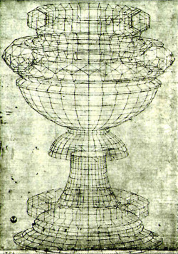 hominisaevum:  Perspective Study of a Chalice Paolo Uccello (born