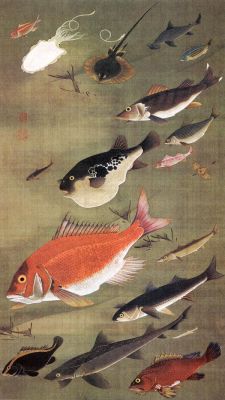 nobrashfestivity:  Itō Jakuchū , Japanese woodblock, edo period