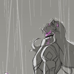 vld-news:   kihyunryu: Just Lotor Idea sketch~ #lotor #rain #disobedientchild