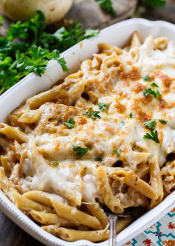 verticalfood:  French Onion Pasta 