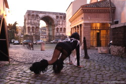 Yes, it&rsquo;s Rome (in the background). Yana seen by Daniel Bauer More photos of Yana on nakedworldofmars