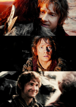 elvenking: SCREENCAP/GIF MEME▻ sgtbarncs asked Emotions + Bilbo