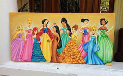 morethanjustdisney:  These paintings are perfect for any Disney