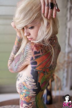 suicidegirls:  miss-watson-world:  Patton Suicide  Patton Suicide