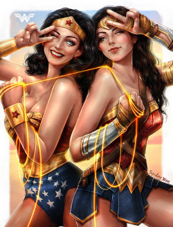 coolpops:   Wonder Woman 1975-2017 | SpiderWee // Follow Artist on Facebook   