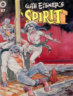 The Spirit No. 27 (Kitchen Sink Enterprises, 1981). Cover art