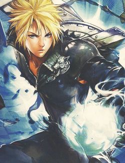 Cloud Strife Fan Art by Mowblack 