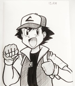 tomislavartz:🎨 Inktober Day 13: Ash 😅 So I literally drew