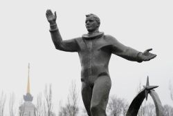 sagansense:  “Upon his safe return, Gagarin was hailed