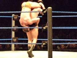 rwfan11:  Ted DiBiase Jr. - face full of Cody’s ass! …and