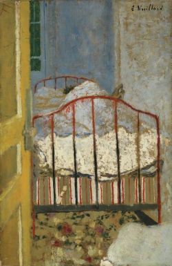 freystupid:  Intimité, 1896. Oil on board.  Edouard Vuillard (1868-1940) 