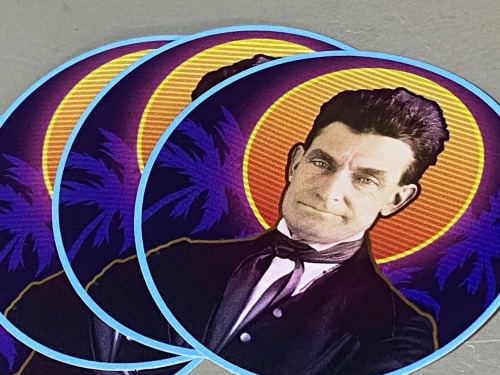 theparttimehistorian:  John Brown did nothing wrong. Stickers