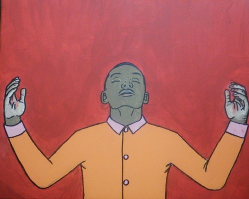 louisiana-beedy:  โ Original Acrylic Paintings on Stretch Canvases (you don’t need a frame) Size :14" x 18" except for the “Poetic Justice” piece which is 16" x 20" 