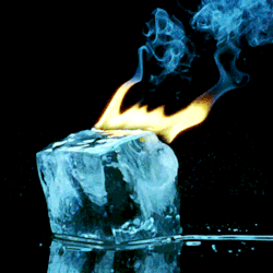 bushmaster60:  speak-softly-my-love:  “Fire and Ice”  Interesting