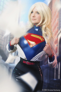 xsilverwolfie:  @xsilverwolfie as   Super Girl from DC Comics