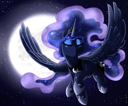 theponyartcollection:  Lullay Moon Princess by ~Yami-Child 