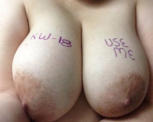 whore-kennel:  kw18:  Just to reiterate what a fucking whore I am~ Fresh out of the shower ready to be dirtied all over again ;)  Contributed by kw-18  “KW-18. Use Me.”