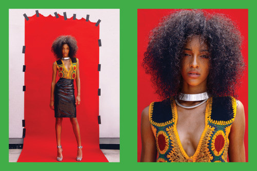 blackfashion:  GODSMAGAZINE is back with the third installment of their online magazine. Corner Store photographed by Phil Knott, Fashion editor Soukena Roussi MAKEUP ARTIST: Philipp Ueberfellner HAIRSTYLIST: Marissa Bollman MODELS:Ladene Clark, Kiara