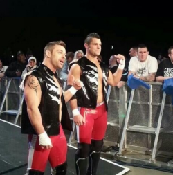 skyjane85:  The Wolves—-Davey Richards and Eddie Edwards (found