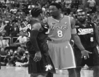 Iverson shouldve whoop Kobe’s ass. Iverson probably said,