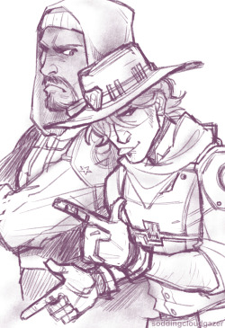 soddingcloudgazer:  Of course Mccree would make finger guns and