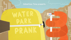 Water Park Prank - title carddesigned by David Fergusonpremieres