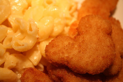  Macaroni & Cheese + Disney Chicken Nuggets  