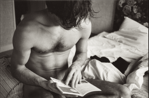 newloverofbeauty:Hervé Guibert:  The Reader  (1980s)