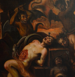  Detail from the Pains of Hell, by an anonymous 18th century