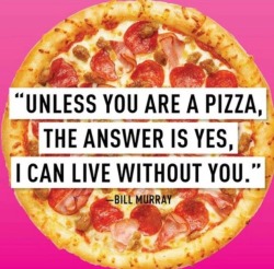 ode-to-pizza:  Wise words from a wise man.