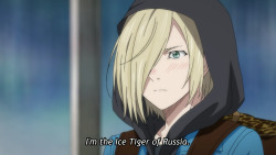 boyloveonice:May I present to you the Ice tiger of Russia, Yuri