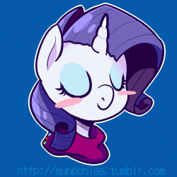 muhponies:  Quick drawing of my favourite pony :3 