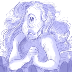 narootos:  i havent drawn much other than sapphire lately but