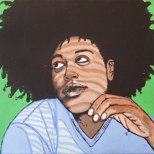 louisiana-beedy:  โ Original Acrylic Paintings on Stretch Canvases (you don’t need a frame) Size :14" x 18" except for the “Poetic Justice” piece which is 16" x 20" 