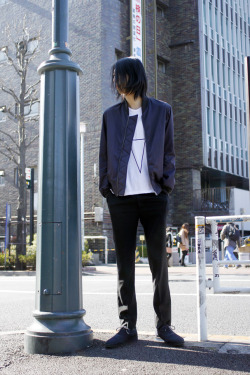 panama-girl:  Shibuya, Tokyo 松本領, 28 Occupation: Lad musician