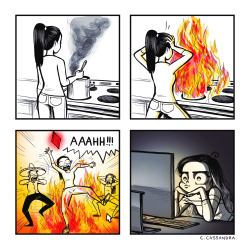 c-cassandra: Some people just want to watch their sims burn.