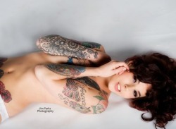 tattooedladiesmetal:  Bailey Cole