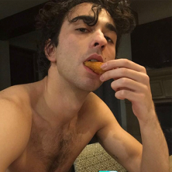 hairycelebs:  Alex Wolff