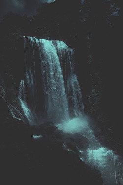 modernambition:  Dark Waterfall | Instagram