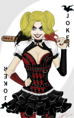 justharleyquinn: Harley by ivyonthegrave  