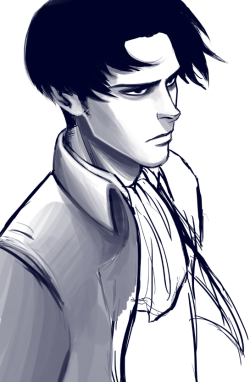 georg-ee:  just a sketch that i will finish later levi u are